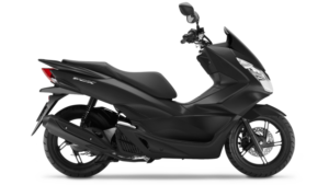schwarzer Motorroller Honda PCX zu vermieten bei Bikesation Las Palmas de Gran Canaria