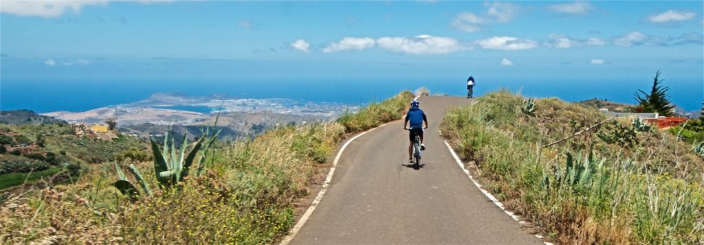 Ruta para Ascooters y bicletas de Alquiler en Las Palmas de Gran Canaria