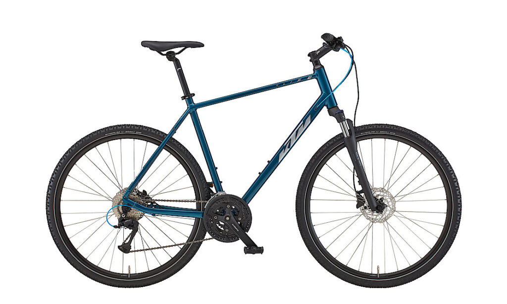alquiler de bicicletas de paseo y bicis trekking en las palmas 1 KTM Life Road azul bicicleta de Trekking en alquiler en Las Palmas